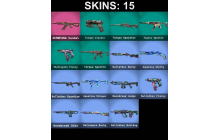 UNIQUE - Bronze 2 - Xerofang Vandal [11 Agents, 46 LVL, 3x Torque Skins and MORE!]