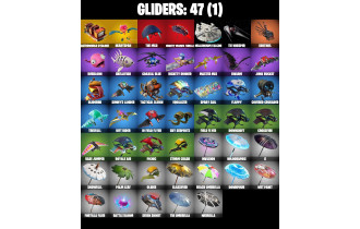 UNIQUE -  Blue Striker, Crowbar [38 Skins, 400 Vbucks, 34 Axes, 57 Emotes, 47 Gliders and MORE!]