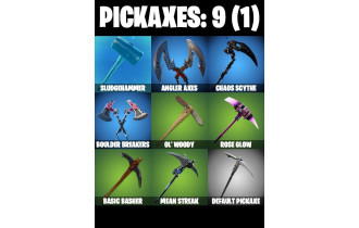 UNIQUE - OG STW [11 Skins, 1300 Vbucks, 9 Axes, 8 Emotes, 10 Gliders and MORE!]