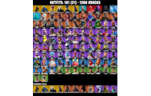 UNIQUE - Axehammer, Spider Man [101 Skins, 1260 Vbucks, 113 Axes, 97 Emotes, 112 Gliders and MORE!]