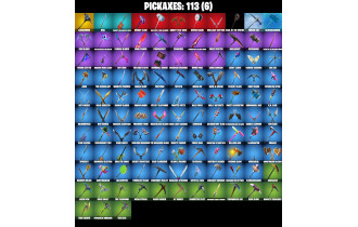 UNIQUE - Axehammer, Spider Man [101 Skins, 1260 Vbucks, 113 Axes, 97 Emotes, 112 Gliders and MORE!]