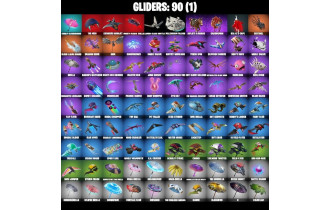 UNIQUE - Skull Trooper, Reaper Axe [102 Skins, 50 Vbucks, 104 Axes, 107 Emotes,  90 Gliders and MORE!]