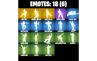 UNIQUE - Take The L , Take The Elf  [10 Skins, 6 Axes, 18 Emotes, 11 Gliders and MORE!]