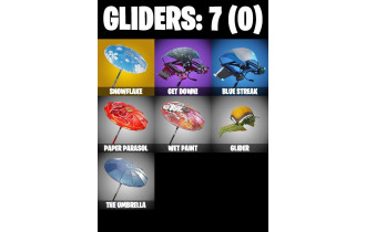 UNIQUE - Blue Squire, Blue Striker [3 Skins, 1 Axes, 3 Emotes, 7 Gliders and MORE!]