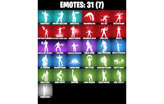 UNIQUE - Spidergwen (Stacy), Meow Skulls [30 Skins, 450 Vbucks, 40 Axes, 31 Emotes, 33 Gliders and MORE!]