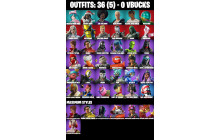 UNIQUE - Slim Shady , Slayer Juice Wrld [36 Skins, 44 Axes, 31 Emotes, 28 Gliders and MORE!]