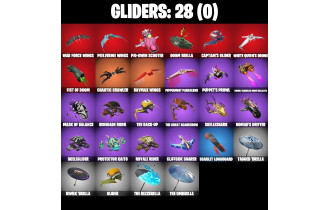 UNIQUE - Slim Shady , Slayer Juice Wrld [36 Skins, 44 Axes, 31 Emotes, 28 Gliders and MORE!]