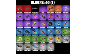 UNIQUE - Solid Snake, Slayer Juice Wrld [31 Skins, 1300 Vbucks, 42 Axes, 32 Emotes, 40 Gliders and MORE!]