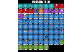 UNIQUE - Polar Peely, Blizzabelle [46 Skins, 250 Vbucks, 78 Axes, 47 Emotes, 67 Gliders and MORE!]