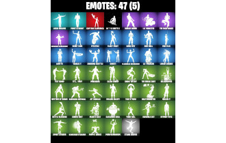 UNIQUE - Polar Peely, Blizzabelle [46 Skins, 250 Vbucks, 78 Axes, 47 Emotes, 67 Gliders and MORE!]