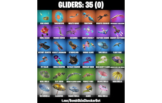 UNIQUE - Peter Griffin , Kado Thorne [25 Skins, 41 Axes, 32 Emotes, 35 Gliders and MORE!]