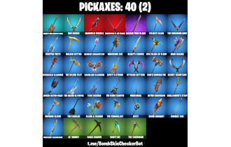 UNIQUE - War Machine , Gwenpool [24 Skins, 40 Axes, 21 Emotes, 24 Gliders and MORE!]