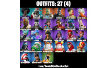 UNIQUE -  Renegade Raider, Omegarok  [27 Skins, 31 Axes, 23 Emotes, 25 Gliders and MORE!]