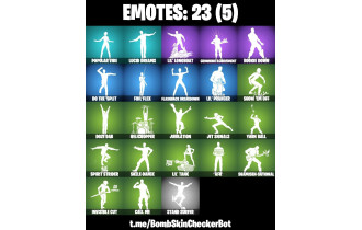 UNIQUE -  Renegade Raider, Omegarok  [27 Skins, 31 Axes, 23 Emotes, 25 Gliders and MORE!]