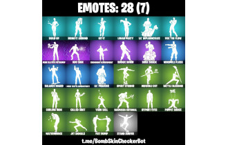 UNIQUE - Katalina , Nezumi  [29 Skins, 29 Axes, 28 Emotes, 20 Gliders and MORE!]