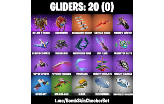 UNIQUE - Katalina , Nezumi  [29 Skins, 29 Axes, 28 Emotes, 20 Gliders and MORE!]