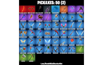 UNIQUE - Power Chord , Blackheart  [22 Skins, 50 Axes, 68 Emotes, 61 Glliders and MORE!]