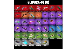 UNIQUE - Slayer Juice Wrld, Holiday Boxy  [28 Skins, 1400 Vbucks, 50 Axes, 32 Emotes, 40 Gliders and MORE!]