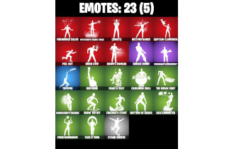UNIQUE - Slayer Juice Wrld,  [19 Skins, 32 Axes, 23 Emotes, 21 Gliders and MORE!]