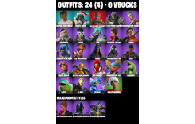 UNIQUE - Star Wand, Slayer Juice Wrld [24 Skins, 38 Axes, 26 Emotes, 28 Gliders and MORE!]