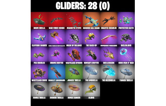 UNIQUE - Star Wand, Slayer Juice Wrld [24 Skins, 38 Axes, 26 Emotes, 28 Gliders and MORE!]
