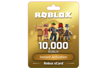 10,000 Robux &ndash; Roblox eCard [Global Region]