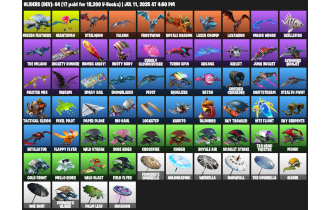 UNIQUE - IKONIK, Stealth Reflex [151 Skins, 128400 Vbucks, 103 Axes, 218 Emotes, 64 Gliders and MORE!]