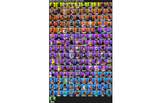 UNIQUE - IKONIK, Stealth Reflex [151 Skins, 128400 Vbucks, 103 Axes, 218 Emotes, 64 Gliders and MORE!]