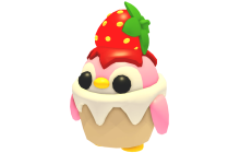 Strawberry Penguin [Adopt Me - Pets]