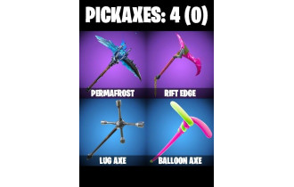 UNIQUE - Ragnarok (Stage 6) ,  Blue Striker [10 Skins, 4 Axes, 7 Emotes, 8 Gliders and MORE!]