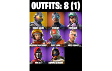UNIQUE - Rogue Agent,  Take The L [8 Skins, 3 Axes, 9 Emotes, 6 Gliders and MORE!]