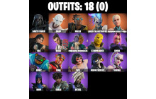 UNIQUE - Darth Vader, Meow Skulls [18 Skins, 22 Axes, 12 Emotes, 29 Gliders and MORE!]