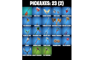 UNIQUE - Santa Dogg, Trailblazer Tai  [16 Skins, 23 Axes, 13 Emotes, 18 Gliders and MORE!]