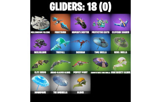 UNIQUE - Santa Dogg, Trailblazer Tai  [16 Skins, 23 Axes, 13 Emotes, 18 Gliders and MORE!]