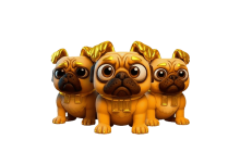 Gold Los Puggies [Steal A Brainrot]