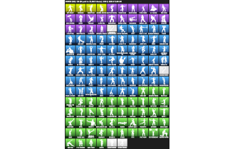 UNIQUE - IKONIK, Trailblazer [174 Skins, 181400 Vbucks, 81 Axes, 136 Emotes, 91 Gliders and MORE!]