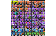 UNIQUE - IKONIK, Trailblazer [100 Skins, 22000 Vbucks, 95 Axes, 148 Emotes, 86 Gliders and MORE!]