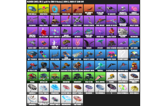 UNIQUE - IKONIK, Trailblazer [100 Skins, 22000 Vbucks, 95 Axes, 148 Emotes, 86 Gliders and MORE!]