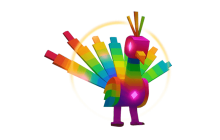 Rainbow Peacock (HUGE) (100.42KG Age 100) [Grow A Garden]