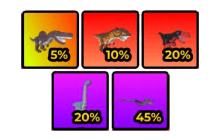 Dinosaur Pets Bundles * 1 [Raise Animals]