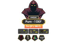 Pure - 1 DEF | TTL: 1090 | CL: 66 | QP: 54 [SOTE, Graceful + MORE!]