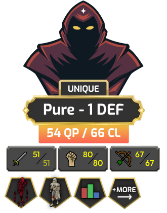 Pure - 1 DEF | TTL: 1090 | CL: 66 | QP: 54 [SOTE, Graceful + MORE!]