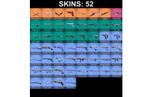 UNIQUE - Iron 2 - 5x Knife Skins [21 Agents, 231 LVL,  Vct X Tec Classic and MORE!]