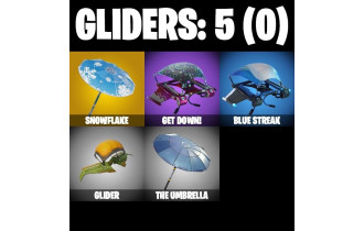 UNIQUE - Royale Knight, Blue Squire [3 Skins, 1 Axes, 3 Emotes, 5 Gliders and MORE!]