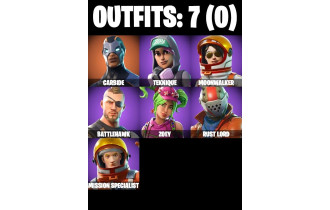 UNIQUE - Orange Justice, 2x Take The L  [7 Skins, 6 Axes, 14 Emotes, 15 Gliders and MORE!]