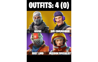 UNIQUE - Havoc, Take The L  [4 Skins, 2 Axes, 4 Emotes, 6 Gliders and MORE!]