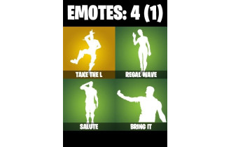 UNIQUE - Havoc, Take The L  [4 Skins, 2 Axes, 4 Emotes, 6 Gliders and MORE!]