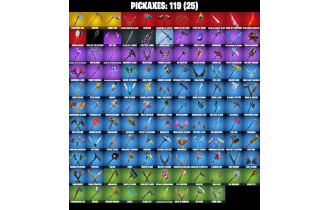 UNIQUE -  Travis Scott , Leviathan Axe [159 Skins, 450 Vbucks, 119 Axes, 132 Emotes, 98 Gliders and MORE!]
