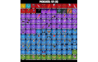 UNIQUE -  Snake Eyes, Spidergwen (Stacy) [117 Skins, 10350 Vbucks, 121 Axes, 121 Emotes, 115 Gliders and MORE!]
