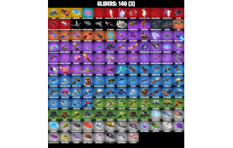 UNIQUE - The Reaper , Leviathan Axe [199 Skins, 550 Vbucks, 153 Axes, 152 Emotes, 140 Gliders and MORE!]